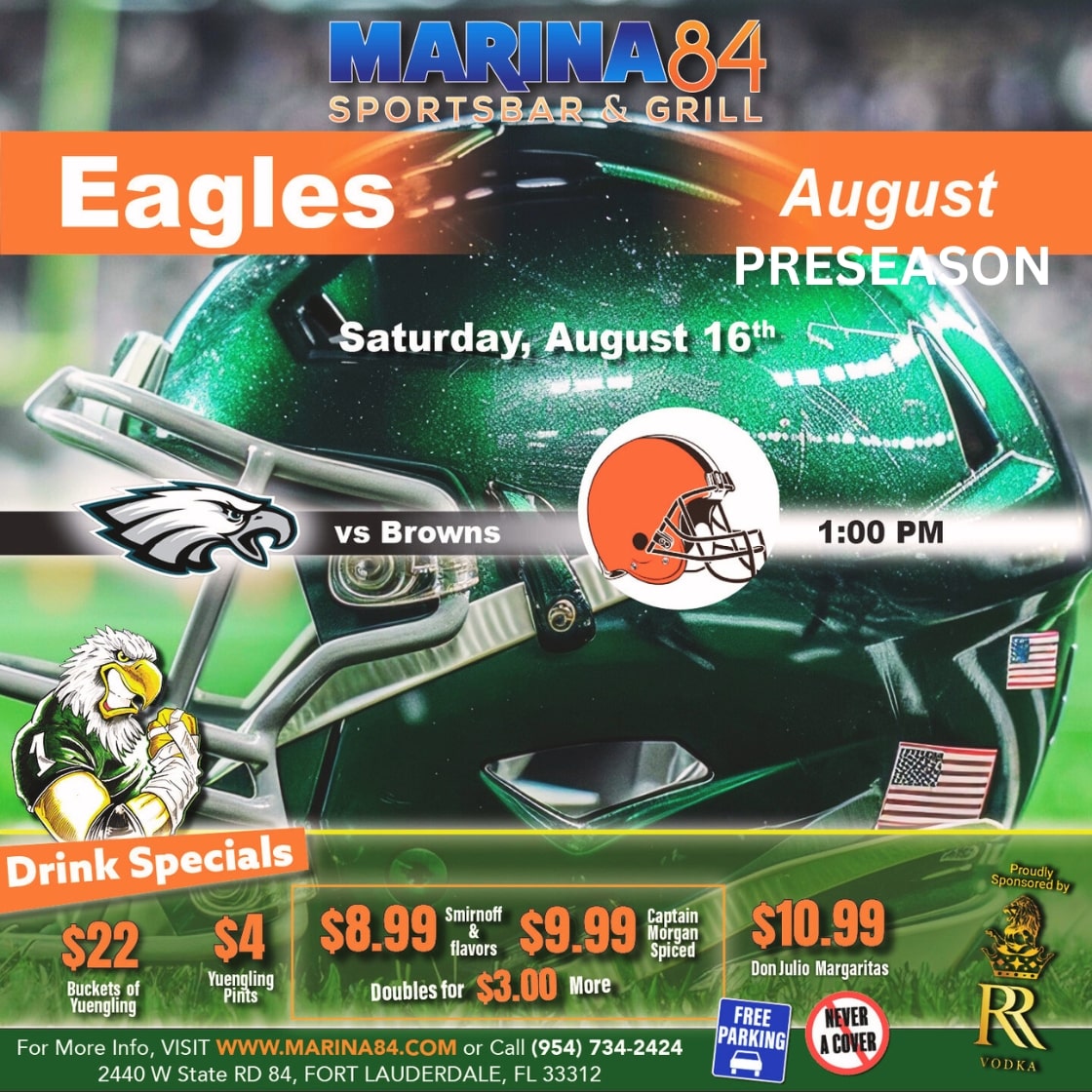 Eagles vs browns aug 16 min