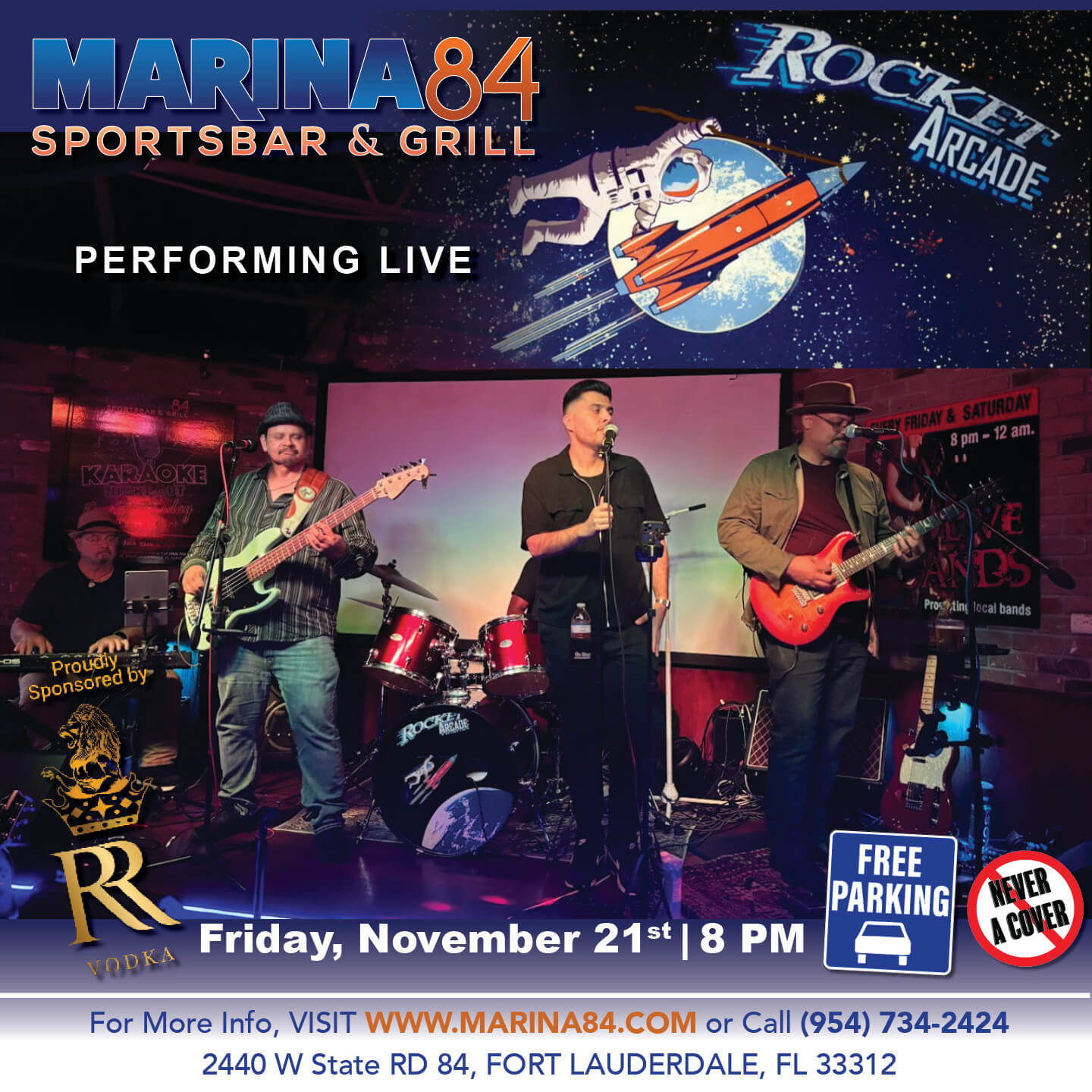 Marina 84 square rocketarcade rocketarcade friday nov21st copy