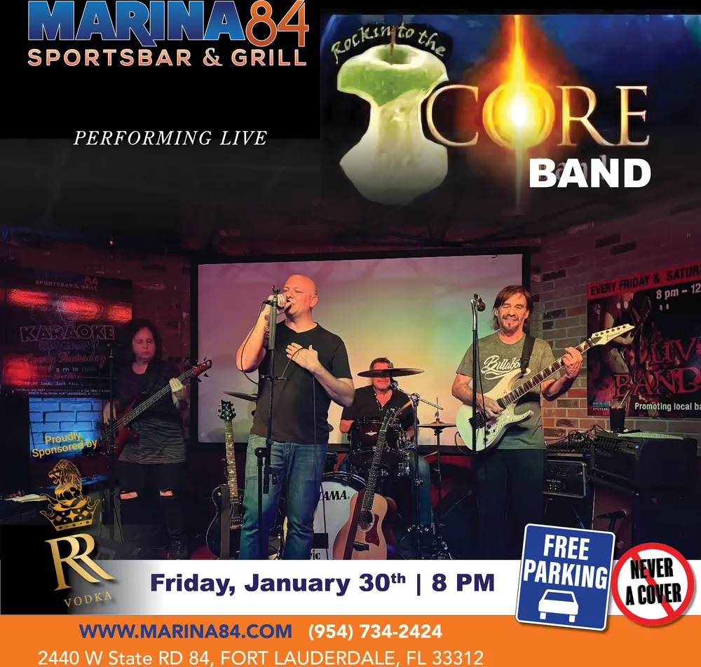 Marina 84 Square CoreBand Friday Jan30th