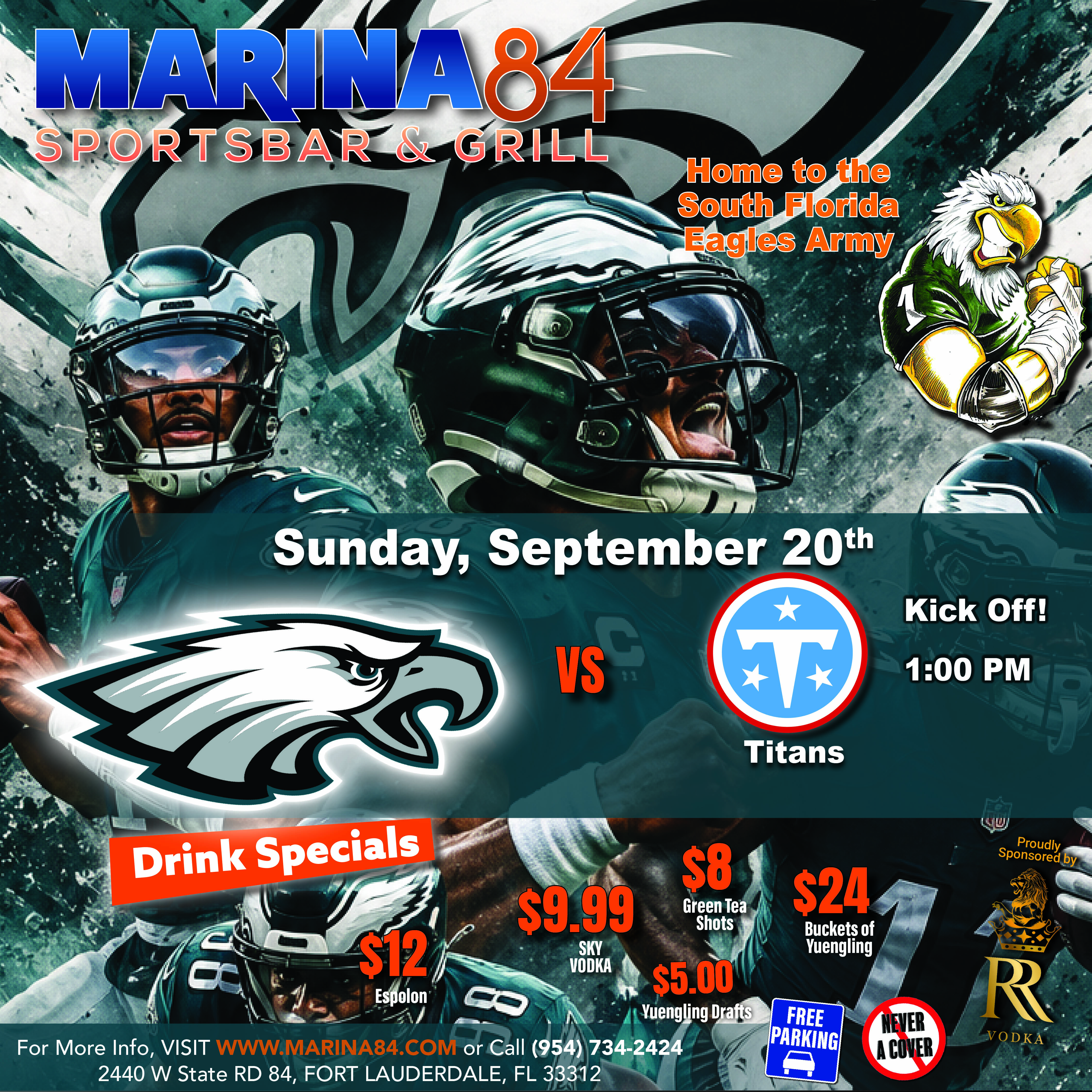 Marina Football Eagles SEPTEMBER 2026 Sep20th