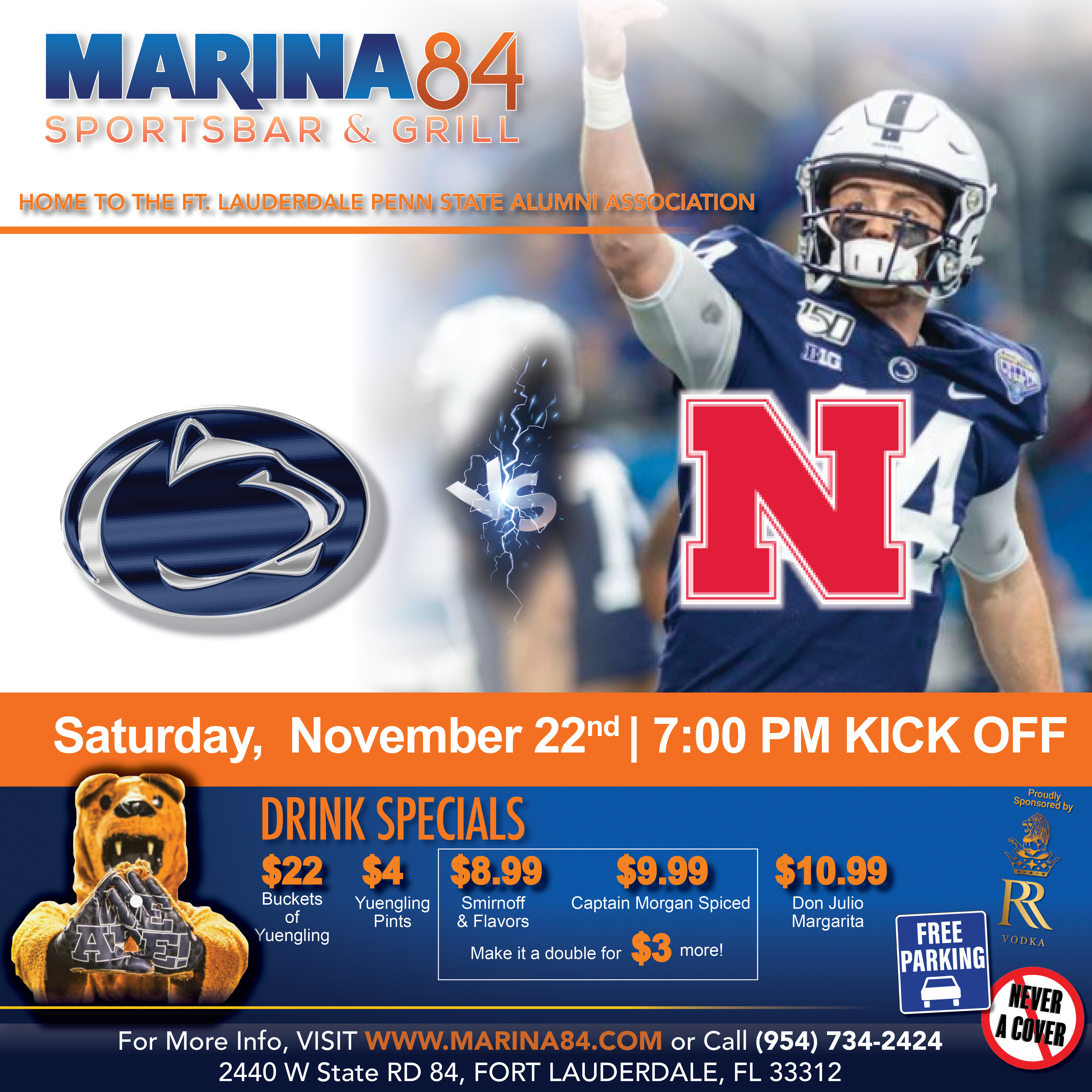 Marina Football PennStateNebraskaNov22nd