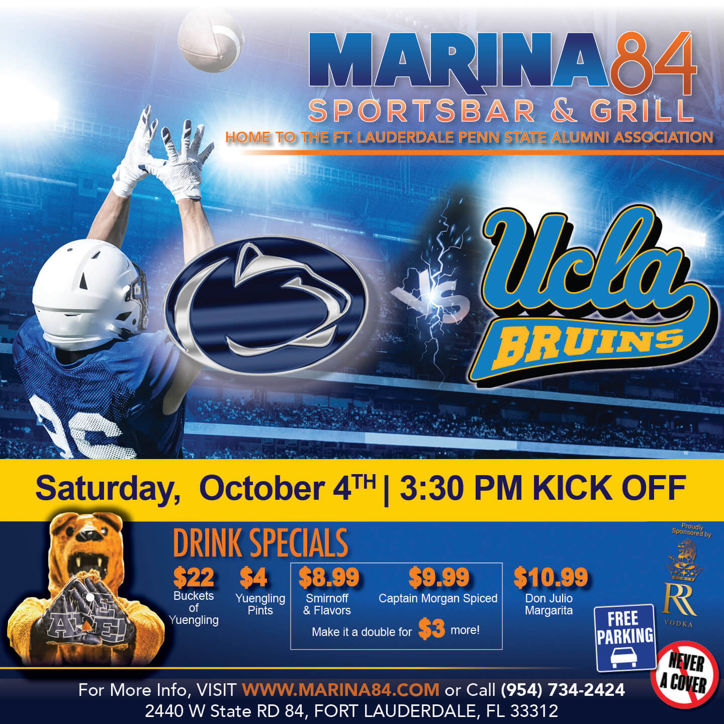 Oct 4 penn state ucla