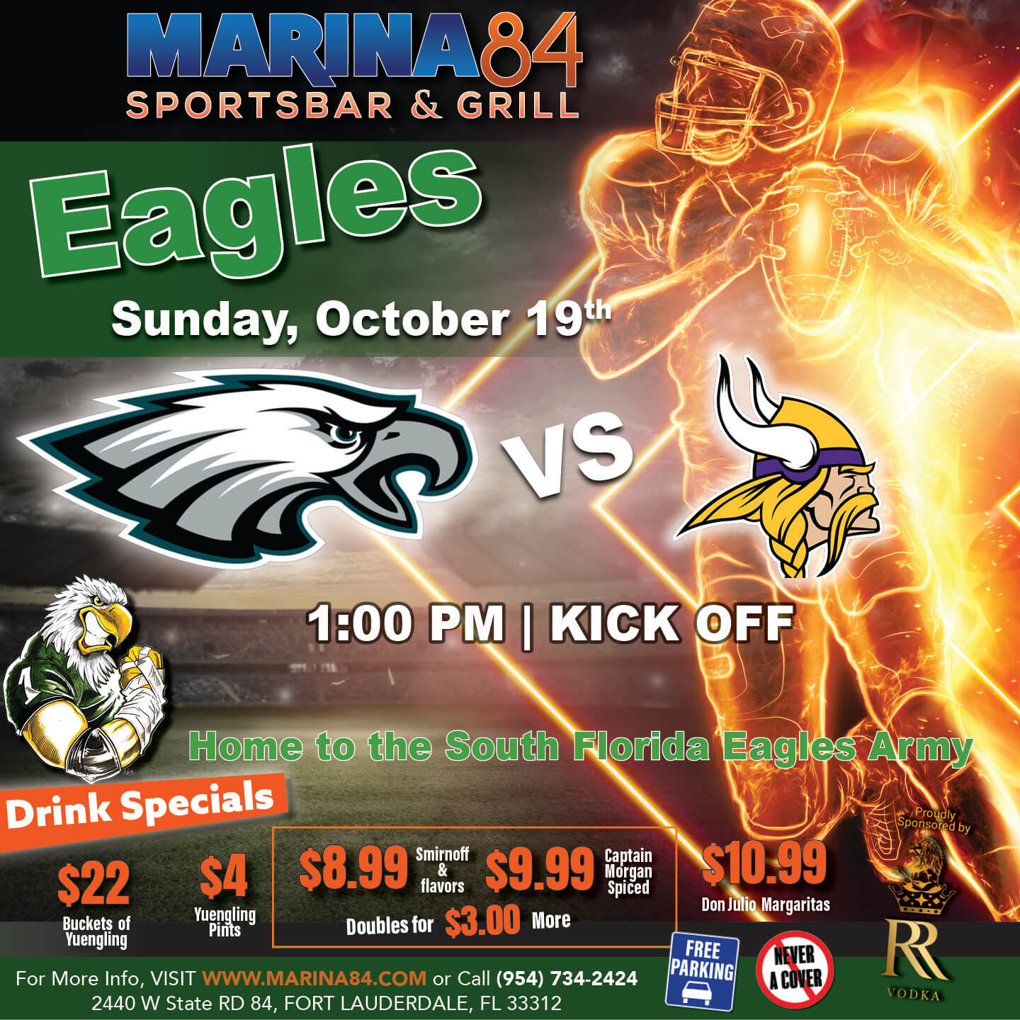 Eagles vs vikings