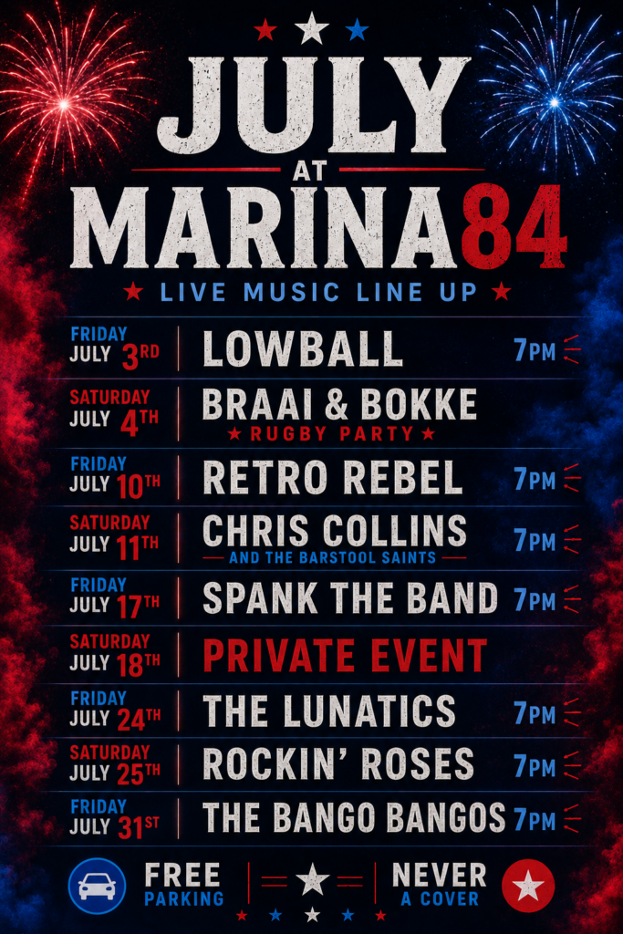 July line up slideshow