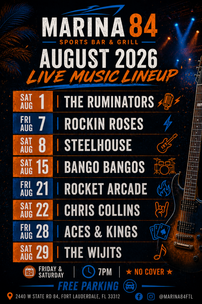 Marina line up august