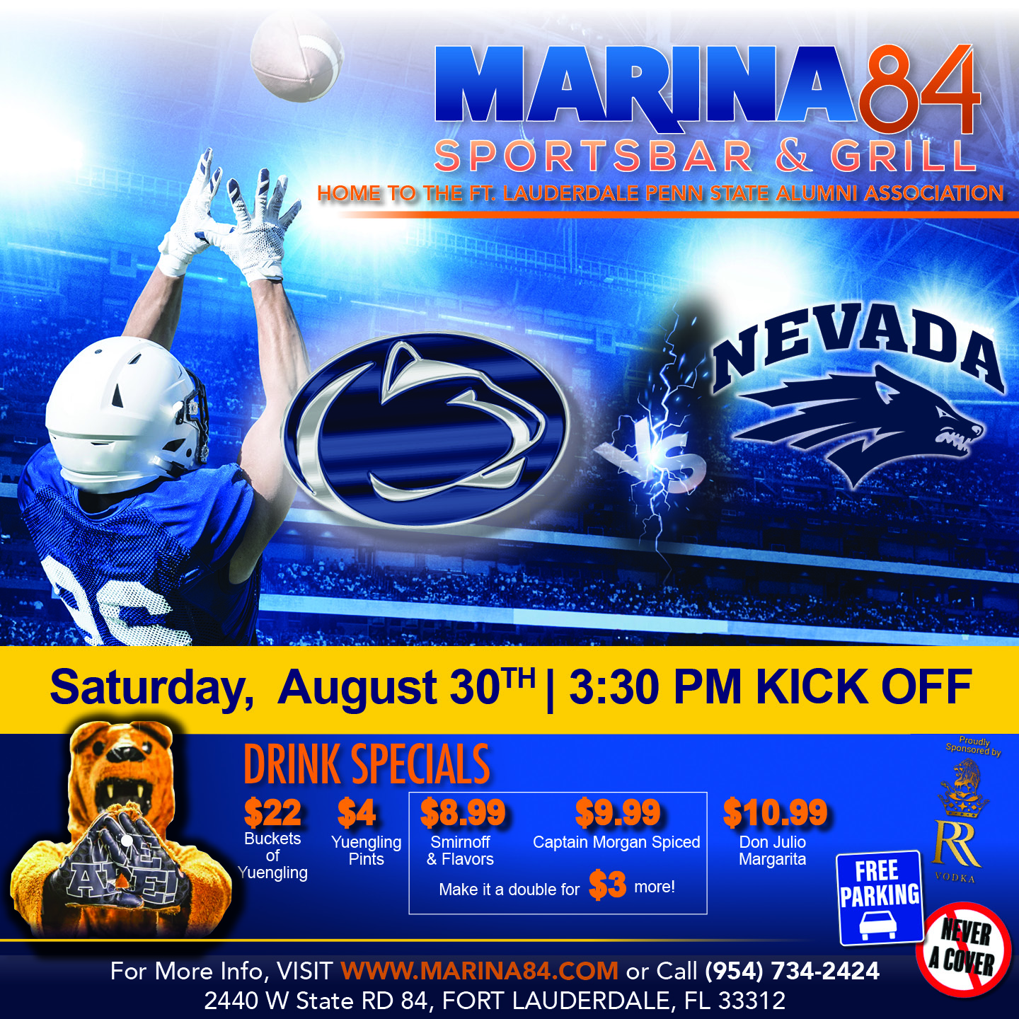 Penn state game aug 30th updated specials min