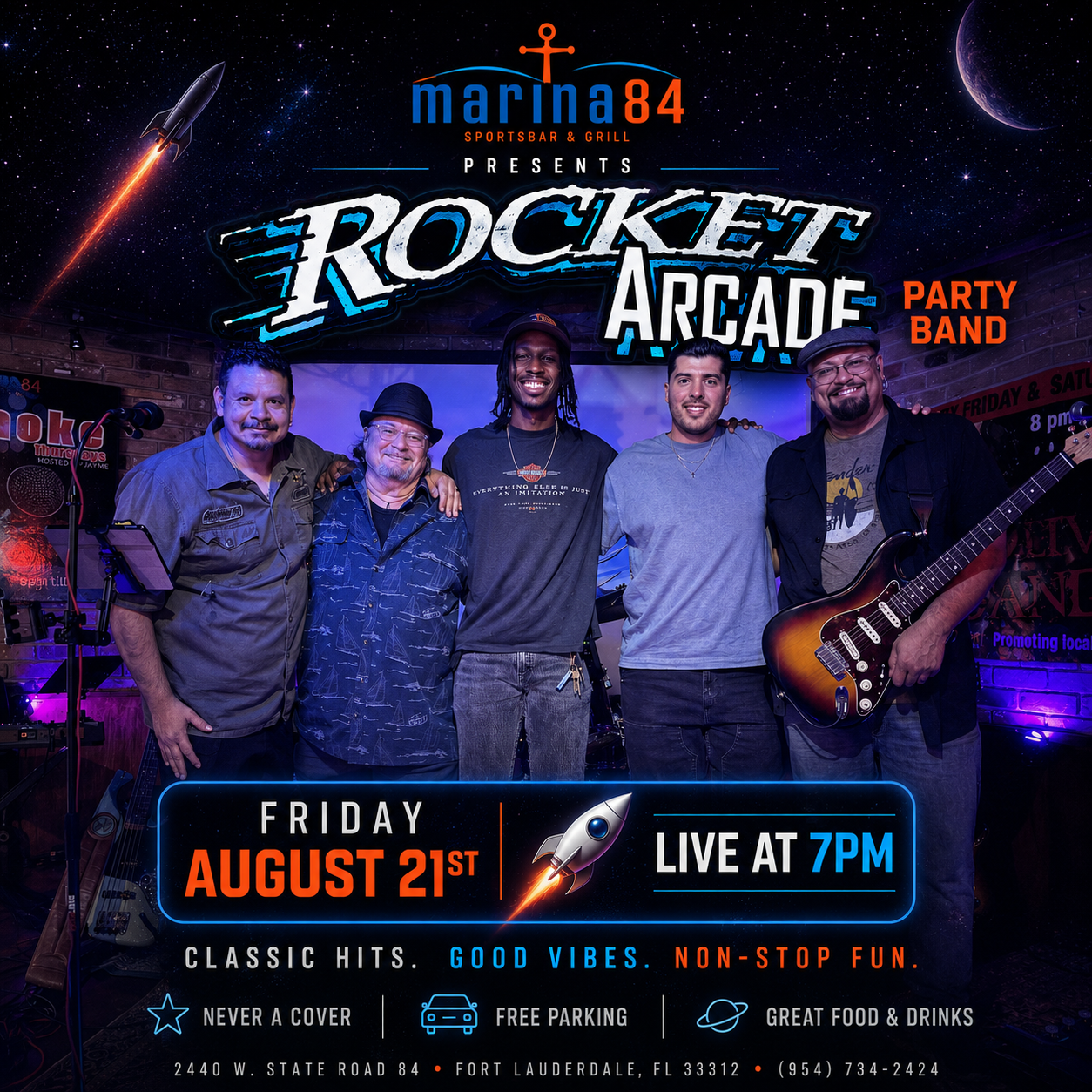 Rocket arcade august