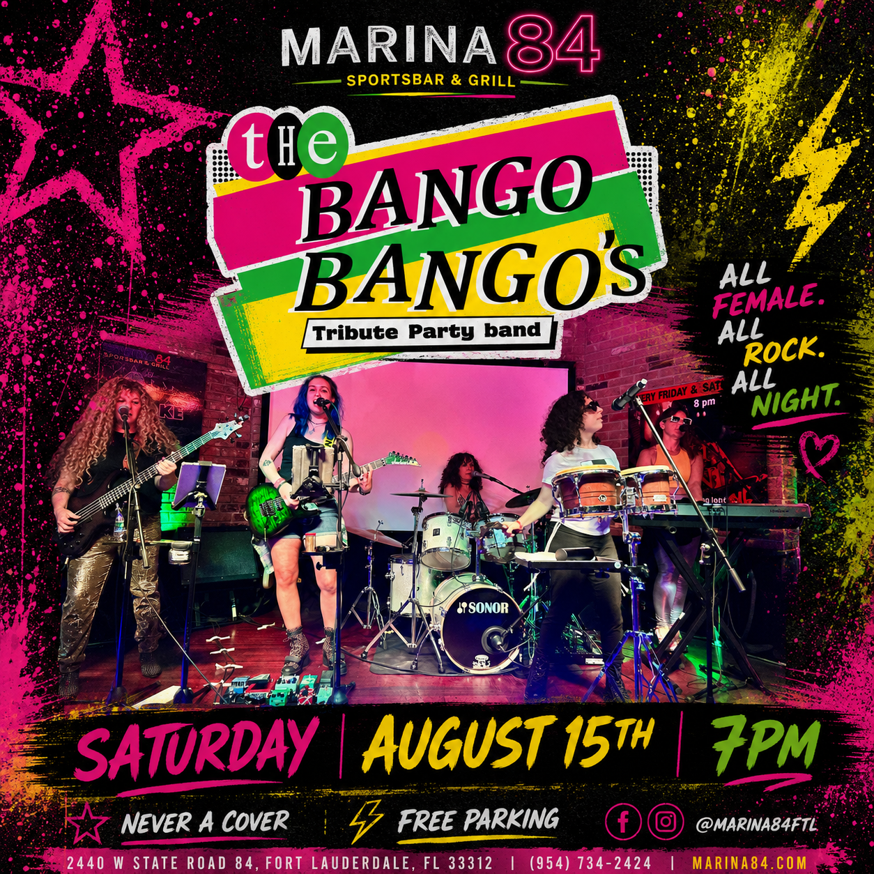 The bango bangos august